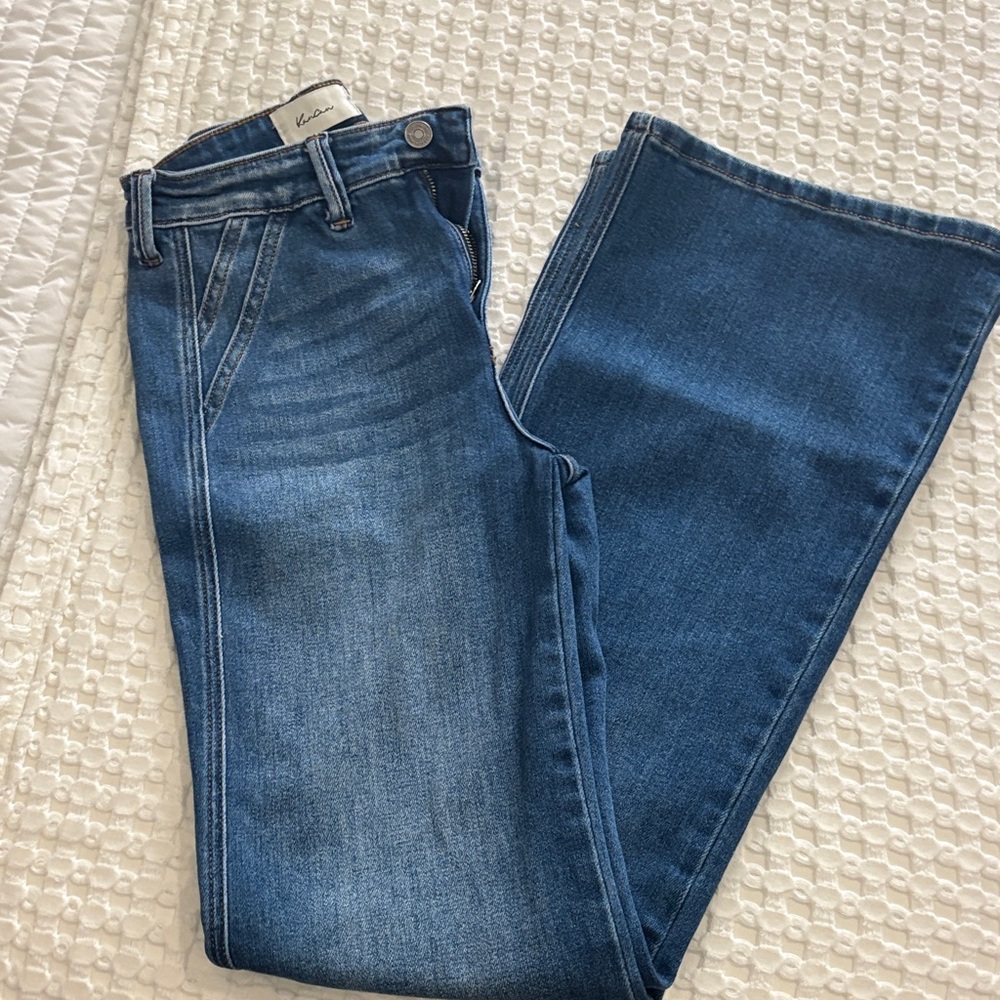 Dusk to Dawn Gradient Wide Leg Kancan Jeans size 1/24